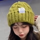 thumbnail image 3 of Gorro de punto coreano para mujer, gorro de lana cálido a la moda, gorro de invierno, 2023, 3 of 5