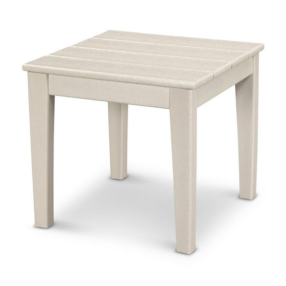 POLYWOOD Newport 18" End Table in Sand