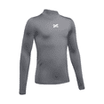 thumbnail image 5 of ZAPARI Playera Deportiva Manga Larga, Licras Deportivas para Niños de Compresión con Cuello Redondo gris G, 5 of 5