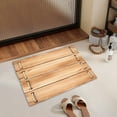 thumbnail image 5 of NWOKYZGH Wooden Door Bathroom Mat Super Absorbent Diatomaceous Earth Bath Mat Non-Slip Door Mat Quick Drying Bath Floor Mat for Shower Bathtub Kitchen Bathroom Rugs, 5 of 6