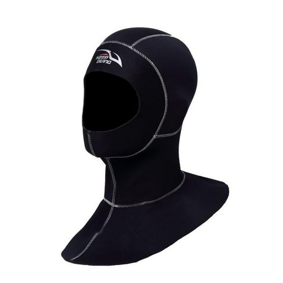 Neoprene Wetsuit Dive 3MM Scuba Surfing Hat Thermal Dive Swimming s Diving Hat for Men Women - White Seam XL