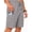 Grey, variant on RICHCOIN Mens Cargo Shorts Adjustable Drawstring Elastic Waist Lightweight Summer Shorts with Pockets