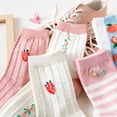 thumbnail image 5 of Tittly Slouch Socks Cotton Socks Womens To Keep Warm Sock Strawberry Printing Lightweight Cotton Athletic Socks Cute Socks Crew Socks D One Size, 5 of 5