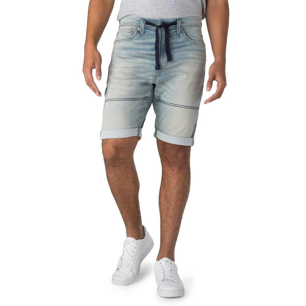 Signature by Levi Strauss & Co. Men's Denim Jogger Shorts Walmart