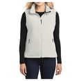 thumbnail image 1 of Yellow Rooster Women's Super Soft Value Fleece Vest Winter White 4XL, 1 of 6