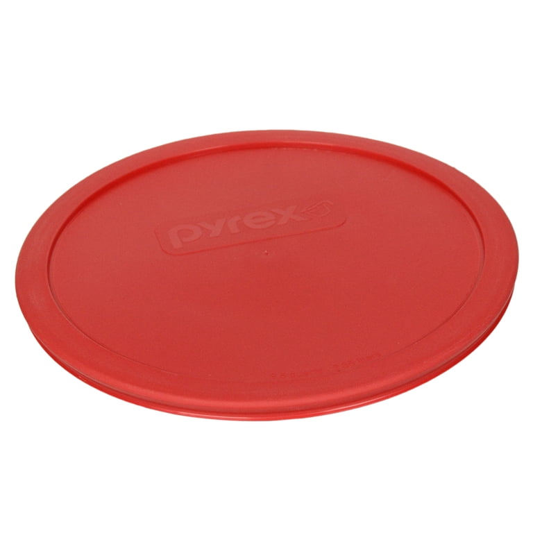 Pyrex Replacement Lid 325-PC Red Plastic Round Cover for Pyrex 325