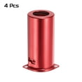 thumbnail image 3 of 9pin Ceramic Vacuum Tube Socket Valve 53mm Aluminum Shield for 12AX7 12AU7 Tube,Red Pack of 4, 3 of 5
