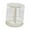 White, variant on Rotating Display Case Clear Stand with 360 Degree Rotation for Keychains Dolls and Collectibles Home Office Decor