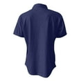 thumbnail image 5 of Big & Tall Golf Shirts for Men Plus Size S-5X Short Sleeve Tshirts Shirt Mens Casual Solid Color Pullover Button Collared Going-Out Work Tees Tops, 5 of 5