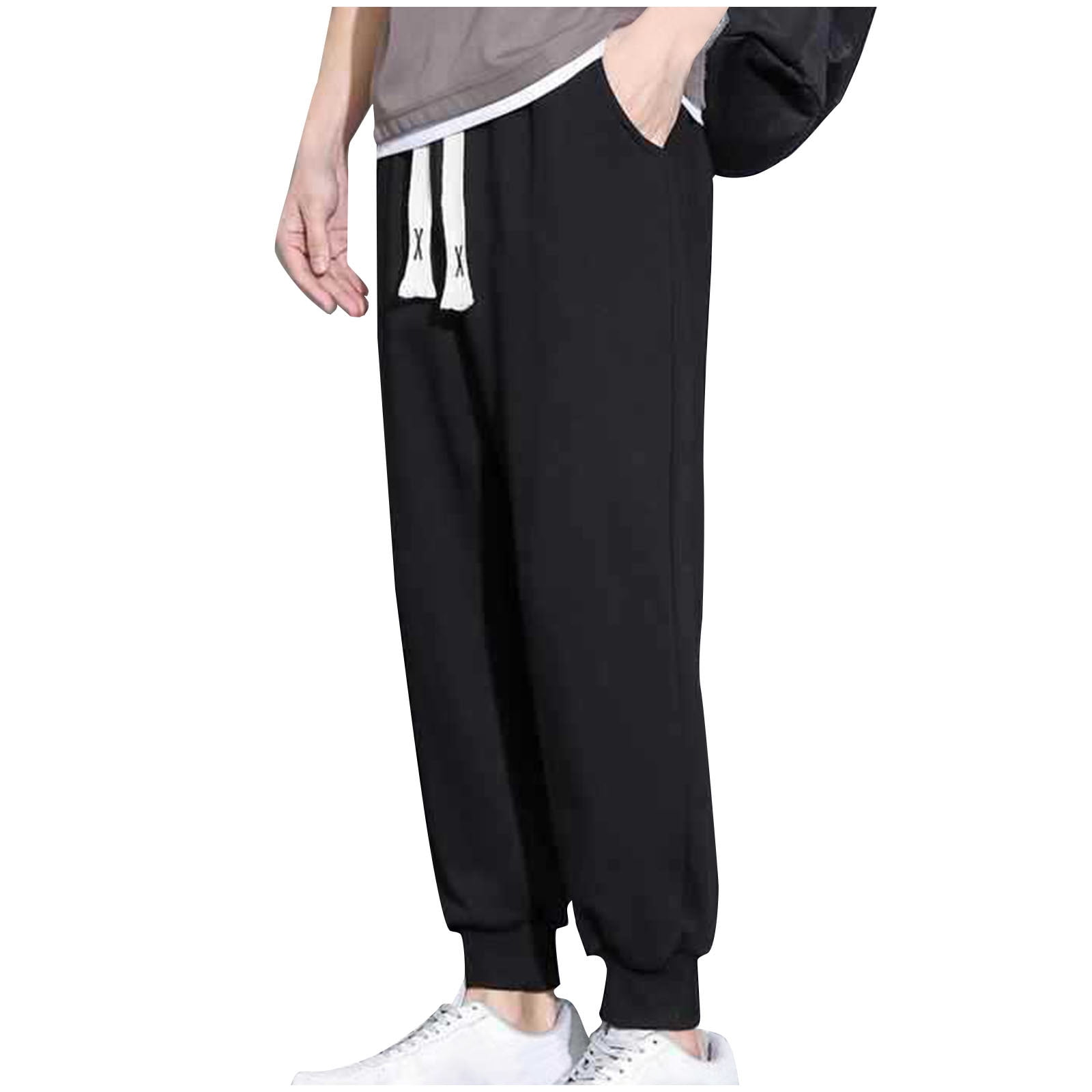 Longues Jambes Pantalon Jogging Homme Grande Longueur BXINGOHAI