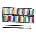 thumbnail image 1 of Face Paint Palette Makeup Set Water based Paints Supplies Neon Face Painting for, 1 of 9
