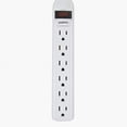 thumbnail image 2 of 6 Outlet White Computer Surge Protector Electronics Power Strip Multi Use Electrical Plug, 2 of 2
