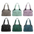 thumbnail image 6 of Nylon Handtassen Voor Dames Waterdichte Nylon Reistas Pocketbooks Lichtgewicht Pocketbooks Draagtas Voor Mannen Vrouwen Multi Pocket Nylon Shoulder Bag, 6 of 6