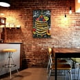 thumbnail image 5 of BCIIG Restaurant Dining Room Food Art Prints, Yummy Fast Food Recipes Culture Canvas Wall Art, A Canvas Print of America's Favorite Fast Food Restaurants: Fruits Pancakes 20"x16", 5 of 5