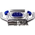 thumbnail image 4 of 2.5" Intercooler Kit Universal Aluminum Pipe Piping Mandrel Bent Turbo Silicone, 4 of 6