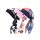 thumbnail image 1 of Turbante Oncológico de Chifón 3 Piezas Azul/Rosa/Negro Belug  Turbante Oncológico, 1 of 3