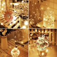 thumbnail image 5 of Warm White LED String Lights, 5m 50 LED Wire Micro String Lights Christmas Decoration String Lights AA Battery Operated for Party, Garden, Christmas, Halloween Decoration, Wedding, 5 of 5