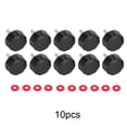 thumbnail image 2 of 10Pcs Solid ABS and Metal  Reel Handle  with Gaskets Practical for Fishing  Reel Handle, 2 of 8