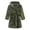 03-Army Green, variant on Atogsazn Toddler Girl Fuzzy Robe Fleece Furry Long Sleeve Bathrobe with Waistband Warm Winter Clothes Brown 6-7 Years