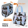 thumbnail image 3 of Rottweiler Dogs Insulated Lunch Bag for Women & Adults,Large Portable Soft Cooler Lunch Bag,Thermal Food Storage Tote with Pearl Cotton,8.66L,8.75x5.75x9.5 Inch, 3 of 6