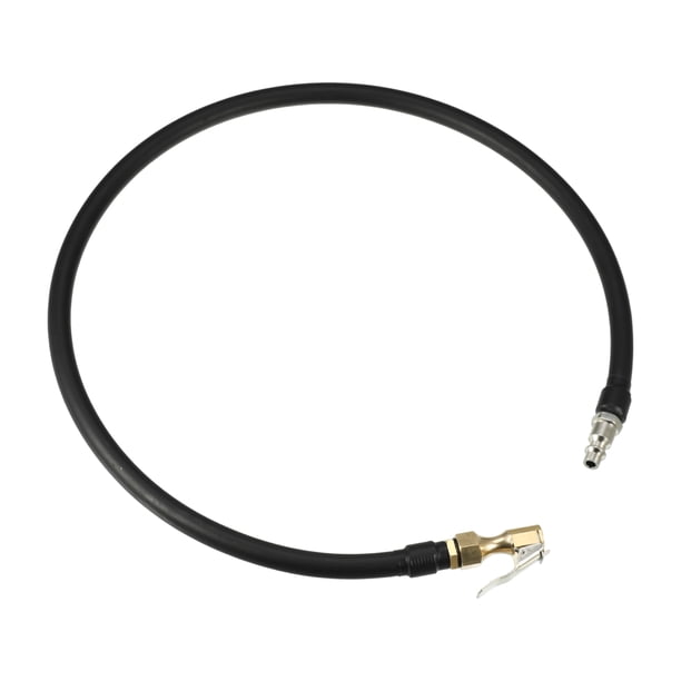 Adaptador de manguera de inflador de aire universal de 80 cm de longitud, manguera de extensión para válvula de neumático