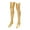 Gold, variant on Women Faux Leather Over the Knee Socks Metallic Wet Look Glossy Thigh High Long Stockings for Parties Lingerie Hosiery