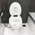 thumbnail image 4 of Smart Bidet Toilet Seat | Instant Warm Water, 5-Level Air Dry, Self-Clean Nozzle, Wireless Remote (Fits 48-49.5cm Toilets), 4 of 11