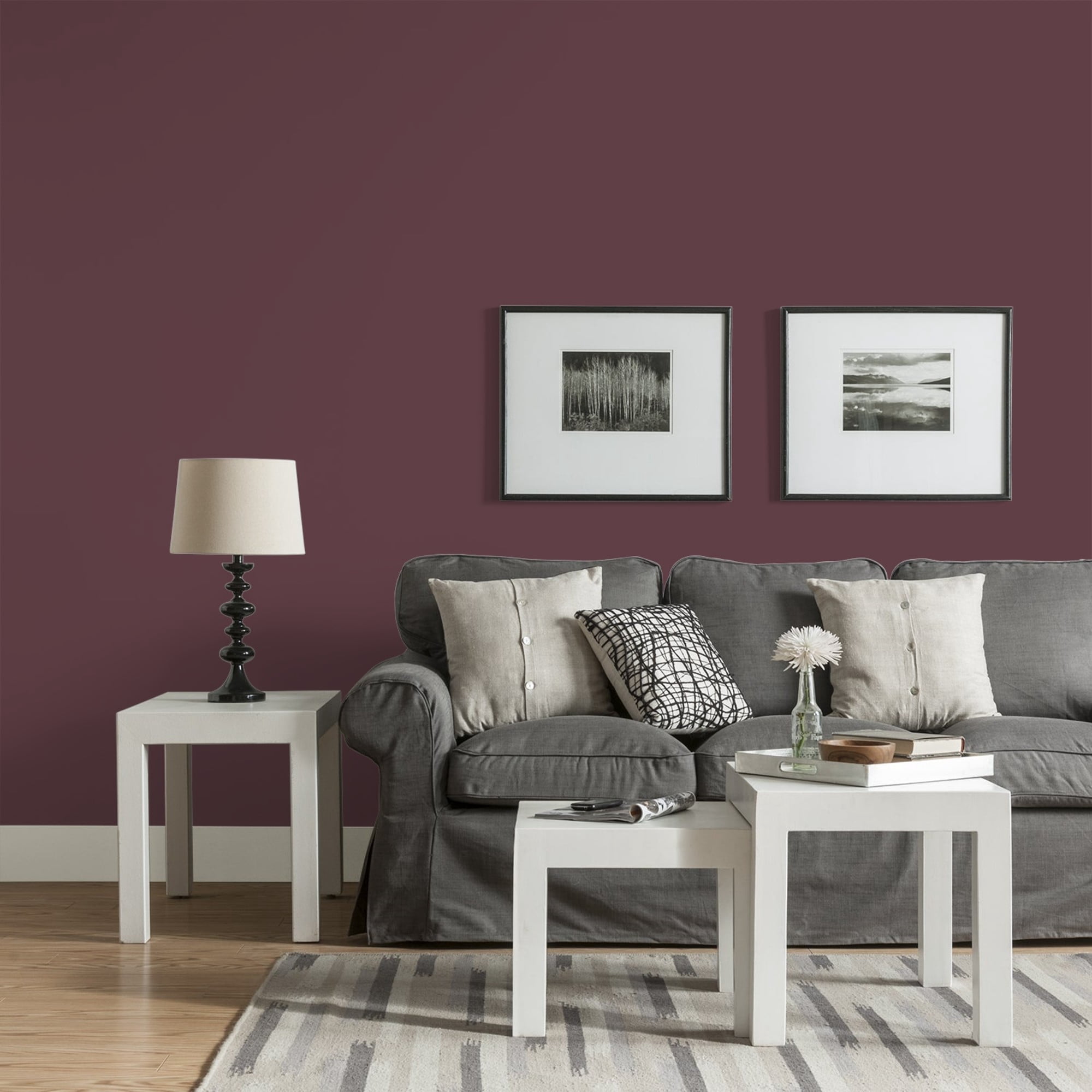 Glidden HEP Gooseberry / Purple, Eggshell Interior Paint with Primer, 1 Quart