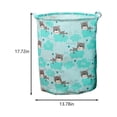 thumbnail image 2 of RKSTN Paniers de Rangement pour Vêtements Sales Organiser la Vie Panier à Linge Pliant, 2 of 5