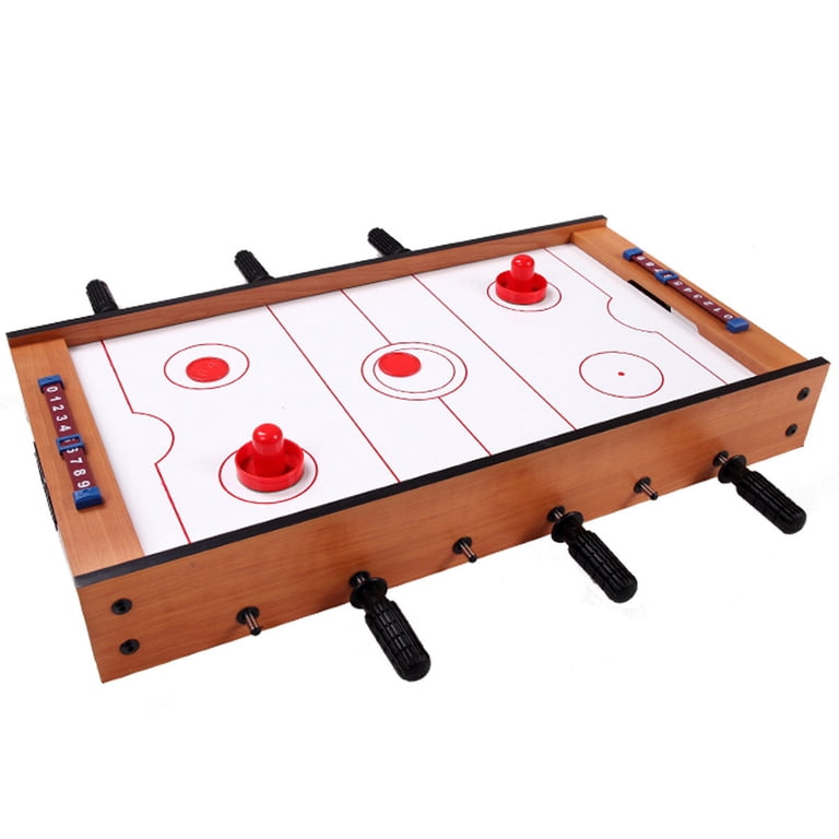 Gymax Kids Christmas Gift 2 In 1 Table Game Air Hockey Foosball