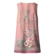 thumbnail image 4 of Women Tank Tennis Tops for Women Casual Loose V Neck T Shirt Summer Fashion Camisole Tennis Top Comfortable Everyday Wear Pink XXL, 4 of 6