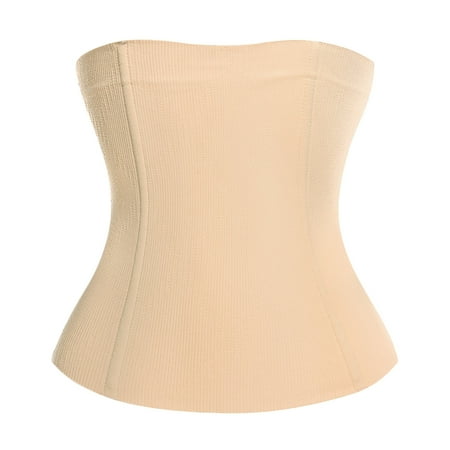 

Women Corset High Waist Draw Back Body Shaping Slimming Waist Shapeware Body Shaping Belt Body Shaping Belt Girdle Belt Waist Seal Beige M/L