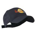 thumbnail image 5 of Halloween Moon Embroidered Cap - Navy OSFM, 5 of 5