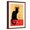 Brown Frame, variant on Art.com Tournee du Chat Noir Avec Rodolptte Salis Art Print by Th?ophile Alexandre Steinlen, 12" x 18"