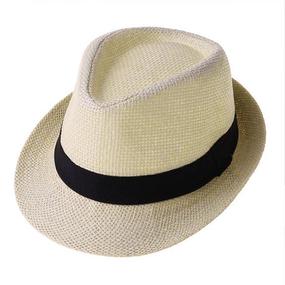 Children Kids Beach Straw Hat Panama Breathable Hat Large Brim Cap Outdoor Breathable Hats Girls Boy Sunhat