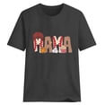 thumbnail image 4 of EQWLJWE Hauts d'Été pour Femmes Hauts pour Femmes en Liquidation Mode Femmes Été Ample Imprimé Col Rond T-Shirt Manches Courtes Blouse Décontractée, 4 of 4