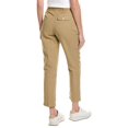 thumbnail image 2 of Alex Mill womens  Boy Linen-Blend Pant, 10, Brown, 2 of 3