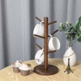 thumbnail image 4 of Soporte para tazas Tree MyLifeUnit, soporte para tazas de café, madera marrón, 4 of 7