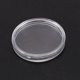thumbnail image 5 of 30 Pzs Caja de Monedas de Plastico Transparente Redonda Pequena 30mm, 5 of 5