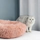 thumbnail image 4 of Soft Plush Round Pet Bed Cat Soft Bed Cat Bed for Cats Small Dogs, 4 of 5