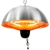 Outdoor Electric Heater Heat Lamp 1500W Waterproof Hanging Infrared Patio Heater Indoor