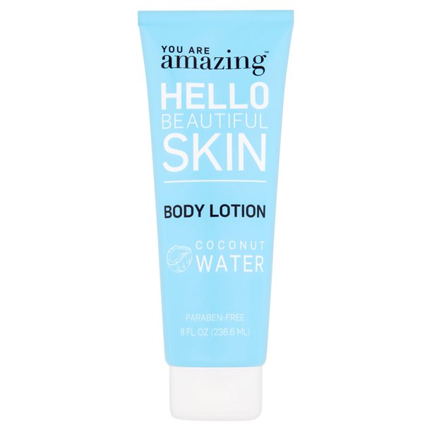 You Are Amazing Hello Beautiful Skin Coconut Water Body Lotion, 8 Fl