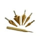 thumbnail image 4 of 6x Brocas escalonadas revestidas de titanio para cortar agujeros para trabajar el metal y el aluminio, 4 of 9
