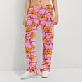 thumbnail image 7 of Trgacdwlo Halloween Fleece Pj Pants Women Funny Pumpkin Flannel Pajama Pants Women Fall Winter Thermal Womens Sleep Pants, 7 of 7