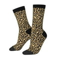 thumbnail image 1 of Fotbe Leopard Print Calcetas Largas con Estampado para Hombre y Mujer – Calcetas de Compresión Transpirables y Elásticas, Viajar y Uso Diario Talla 5-11, 1 of 6