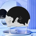 thumbnail image 5 of LJNYFDC Printed Swim Caps Cartoon Pattern Dry Hair Swim Caps Ears Protection Diving Hat Unisex Swimming Accessories Kids Silicone Waterproof Swimming Hat, 5 of 5