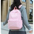 thumbnail image 5 of BUTIED Schoolbag Set Floral Prints Backpack Lightweight Textured Fabric Bookbag with Crossbody Lunch Bag Pencil Pouch,  Perfect for College & 6-15, 5 of 13