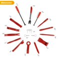 thumbnail image 2 of GOOACC 19Pcs Trim Removal Tool Set Panel Fastener Clips Removal Automotive Plastic Upholstery Pliers Removal Install Removal Car Tool with Storage Bag for Trim Panel Audio Clip Pliers Terminal, 2 of 8