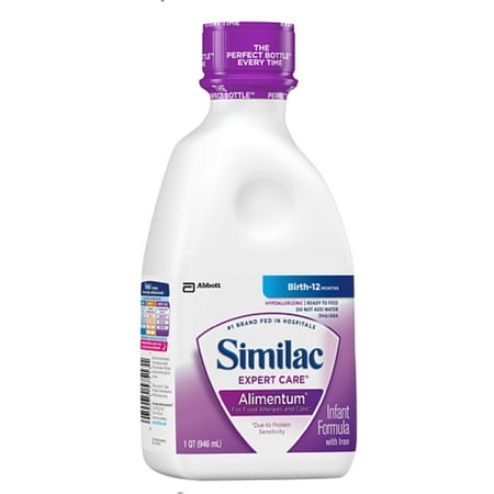 Similac Alimentum Ready To Feed With Iron 32 oz (Pack of 6)