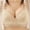 Beige, variant on Strapless Bras for Women - Woman's Lace Thin Style Ventilate Large Size Bra without Steel Rim Black 42/95